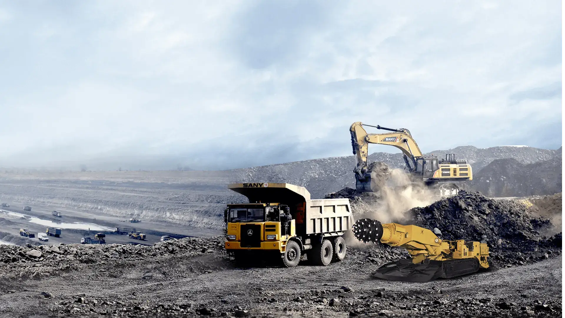 SANY Mining Trucks-1